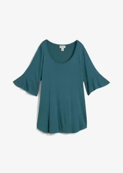 bonprix Shirts & Tops|Shirt aus softer Viskose pfeffergrün