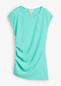 Shirt aus strukturiertem Crêpe|bonprix