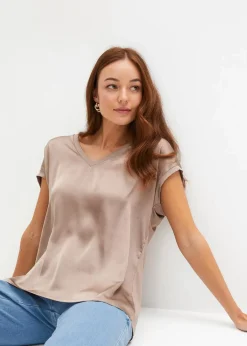 Shirt aus Viskose-Mix|bonprix Clearance