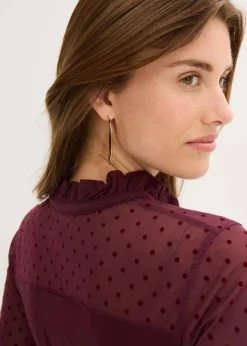 Shirt aus Viskose-Mix|bonprix Hot