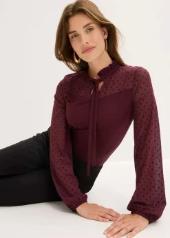 Shirt aus Viskose-Mix|bonprix Hot