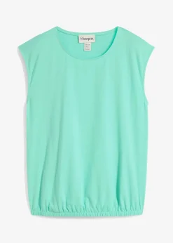 Shirt mit elastischem Bündchen|bonprix Clearance