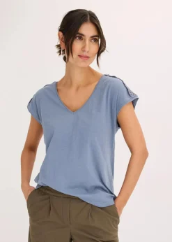 Shirt mit Häkeleinsätzen|bonprix Outlet