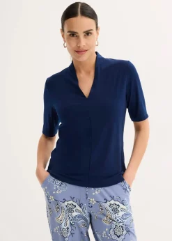 Shirt mit Kelchkragen|bonprix New