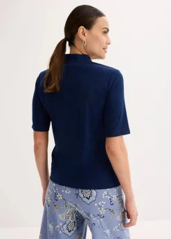 Shirt mit Kelchkragen|bonprix New