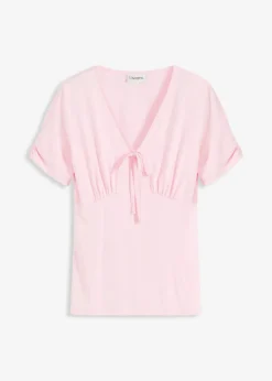 Shirt mit Raffung|bonprix