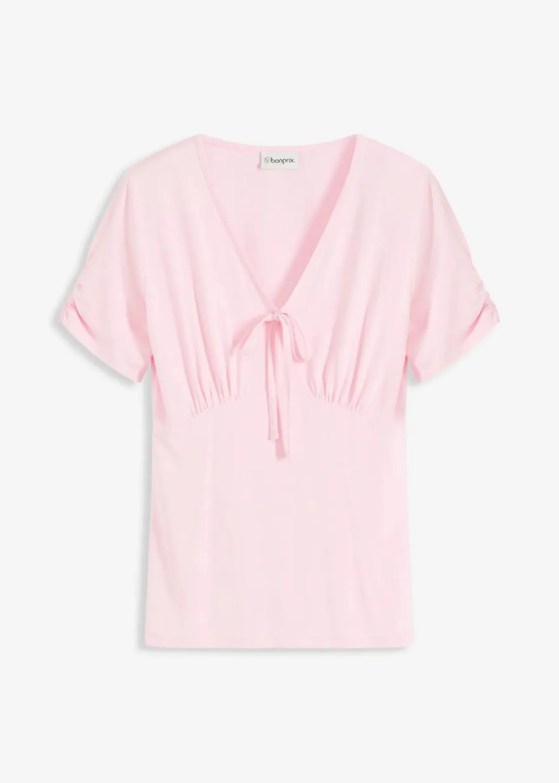 Shirt mit Raffung|bonprix