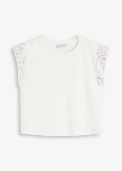 Shirt mit Schulterpolstern|bonprix Online