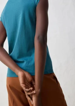 bonprix Premium|Shirts & Tops|Shirt mit Seidenanteil pfeffergrün