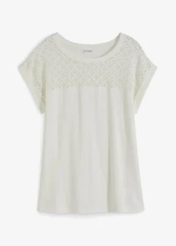 Shirt mit Spitze|bonprix Sale