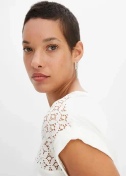 Shirt mit Spitze|bonprix Sale