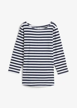 Shirt mit U-Boot-Ausschnitt|bonprix Online