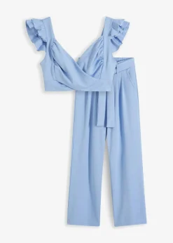 bonprix Shirts & Tops|Hosen|Shirt und Hose (2-tlg.Set) perlblau