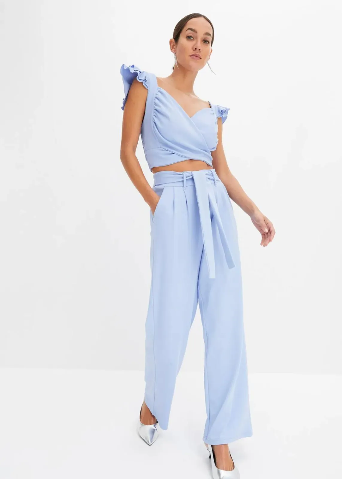 bonprix Shirts & Tops|Hosen|Shirt und Hose (2-tlg.Set) perlblau