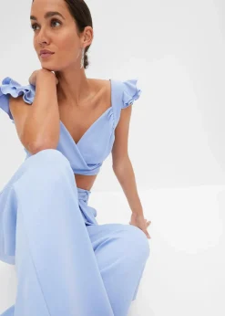 bonprix Shirts & Tops|Hosen|Shirt und Hose (2-tlg.Set) perlblau