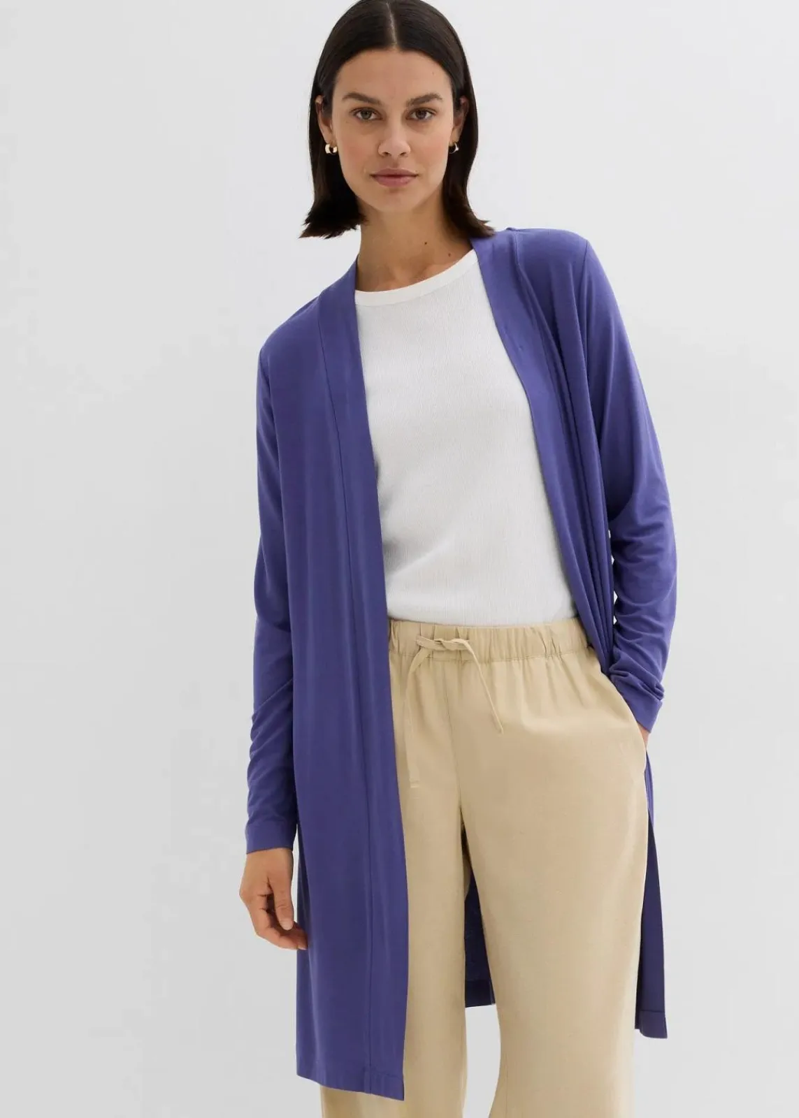 Shirtjacke aus softem Viskose-Mix|bonprix New