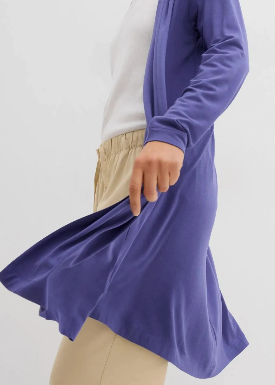 Shirtjacke aus softem Viskose-Mix|bonprix New