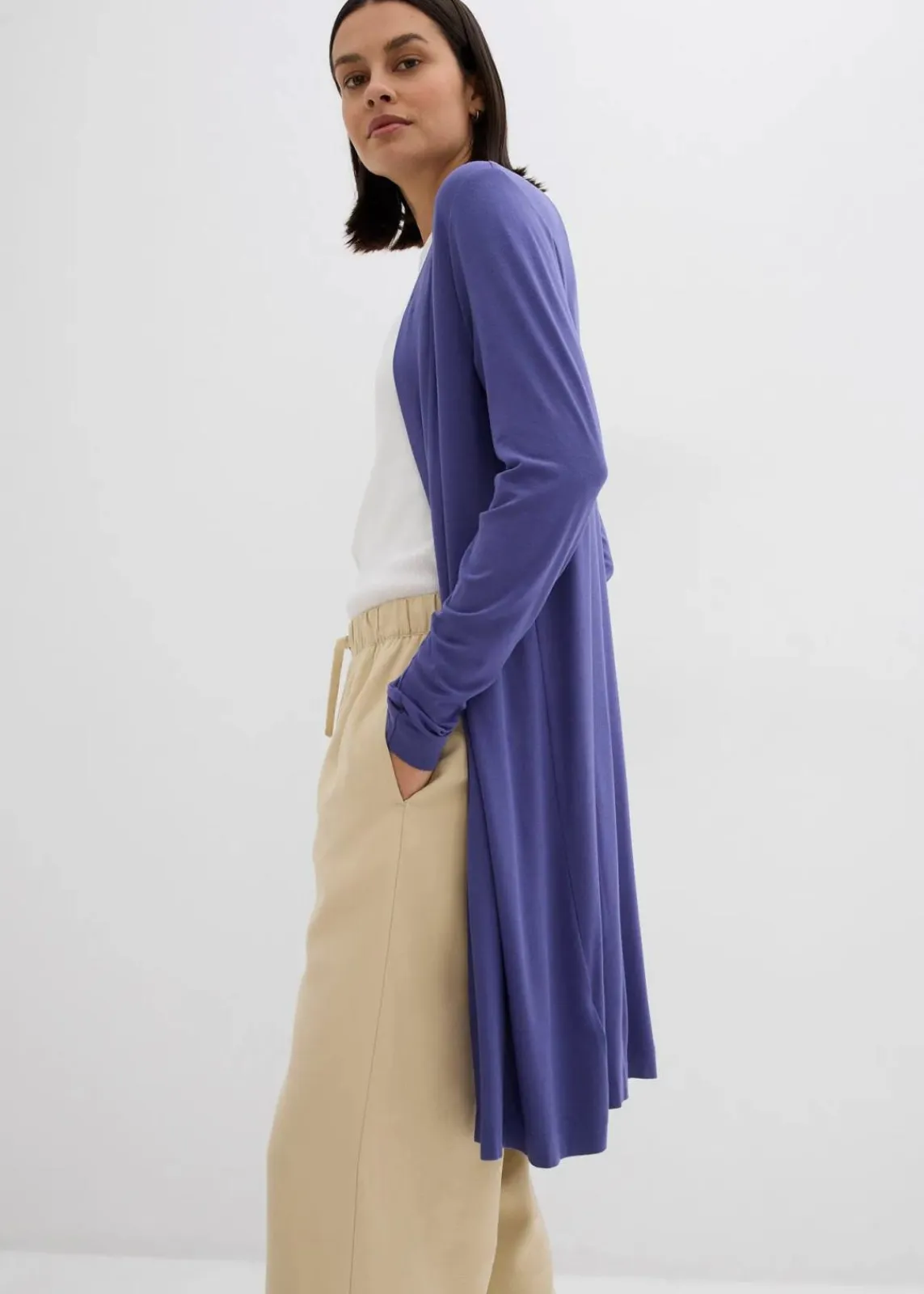 Shirtjacke aus softem Viskose-Mix|bonprix New