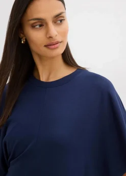 Shirtkleid aus softem Punto di Roma|bonprix Outlet