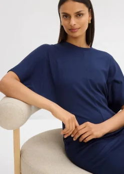 Shirtkleid aus softem Punto di Roma|bonprix Outlet