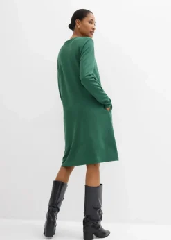 Shirtkleid in A-Linie aus Viskose-Mix|bonprix Clearance