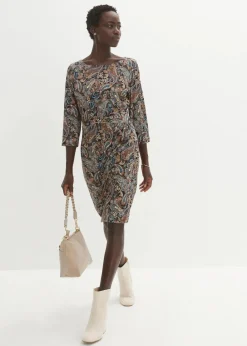 Shirtkleid mit Paisley Druck|bonprix Clearance
