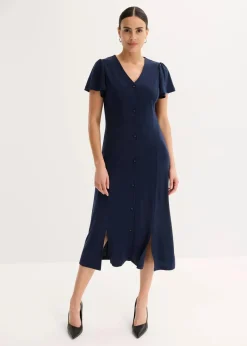 Shirtkleid mit Schlitz|bonprix Best