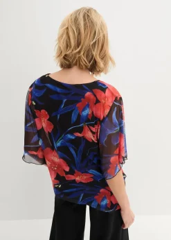 Shirt-Tunika aus Mesh|bonprix