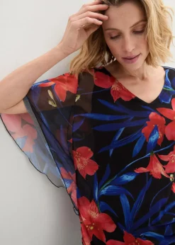 Shirt-Tunika aus Mesh|bonprix