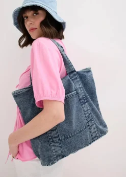 Shopper aus Denim|bonprix