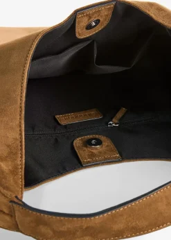 bonprix Taschen|Shopper mit Nieten braun