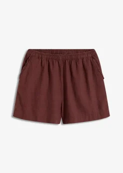 Shorts mit Leinenanteil|bonprix Sale