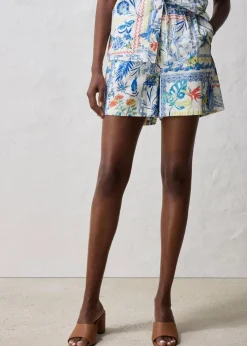 Shorts mit Seidenanteil|bonprix Clearance