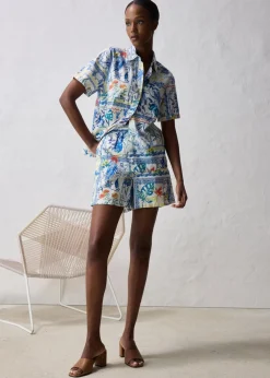 Shorts mit Seidenanteil|bonprix Clearance