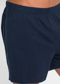 bonprix Wäsche|Große Größen|Shorty dunkelblau+weiß gestreift