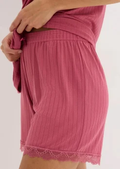 Shorty aus weichem Pointelle-Jersey|bonprix Online