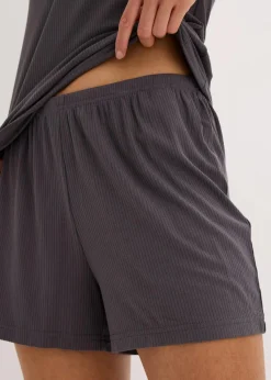 Shorty aus weicher Rippe|bonprix Clearance