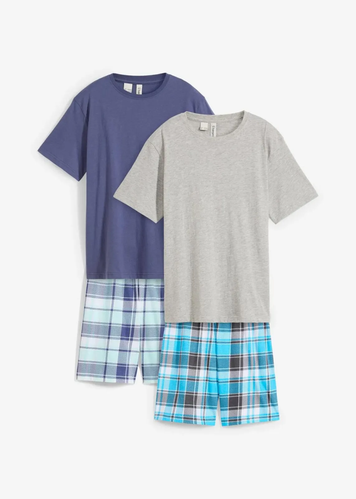 Shorty mit weicher Bio-Baumwolle (4-tlg. Set)|bonprix Online