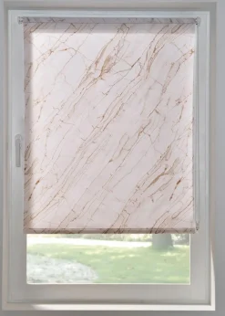 bonprix Rollos|Sichtschutzrollo mit Druck sand