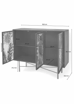 bonprix Kommoden & Sideboards|Sideboard natur/grün