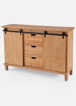 bonprix Kommoden & Sideboards|Sideboard mit Schiebetüren natur