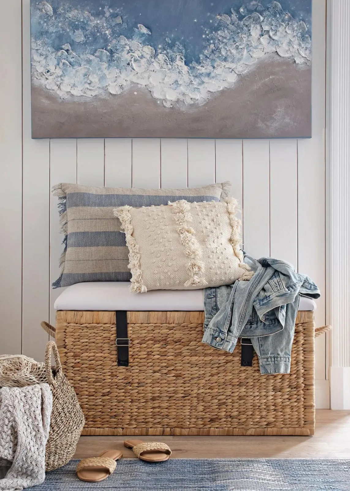 bonprix Sitzbänke & Truhen|Sitztruhe natur