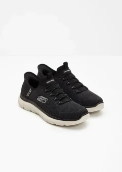 Skechers Sneaker|Komfort-Slip-In-Sneaker mit Memory Foam schwarz