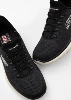 Skechers Sneaker|Komfort-Slip-In-Sneaker mit Memory Foam schwarz