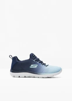 Skechers High Heels|Komfortschuhe|Komfort-Sneaker mit Memory Foam blau