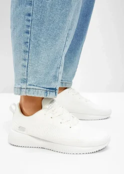Skechers Sneaker|Sport- & Trekkingschuhe|Komfort-Sneaker mit Memory Foam weiß