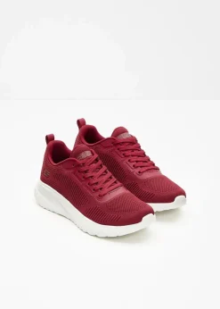 Skechers High Heels|Sport- & Trekkingschuhe|Sneaker mit Memory Foam rot