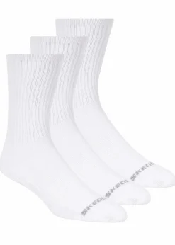 Skechers Socken|Socken|Tennissocken (3er Pack) weiß