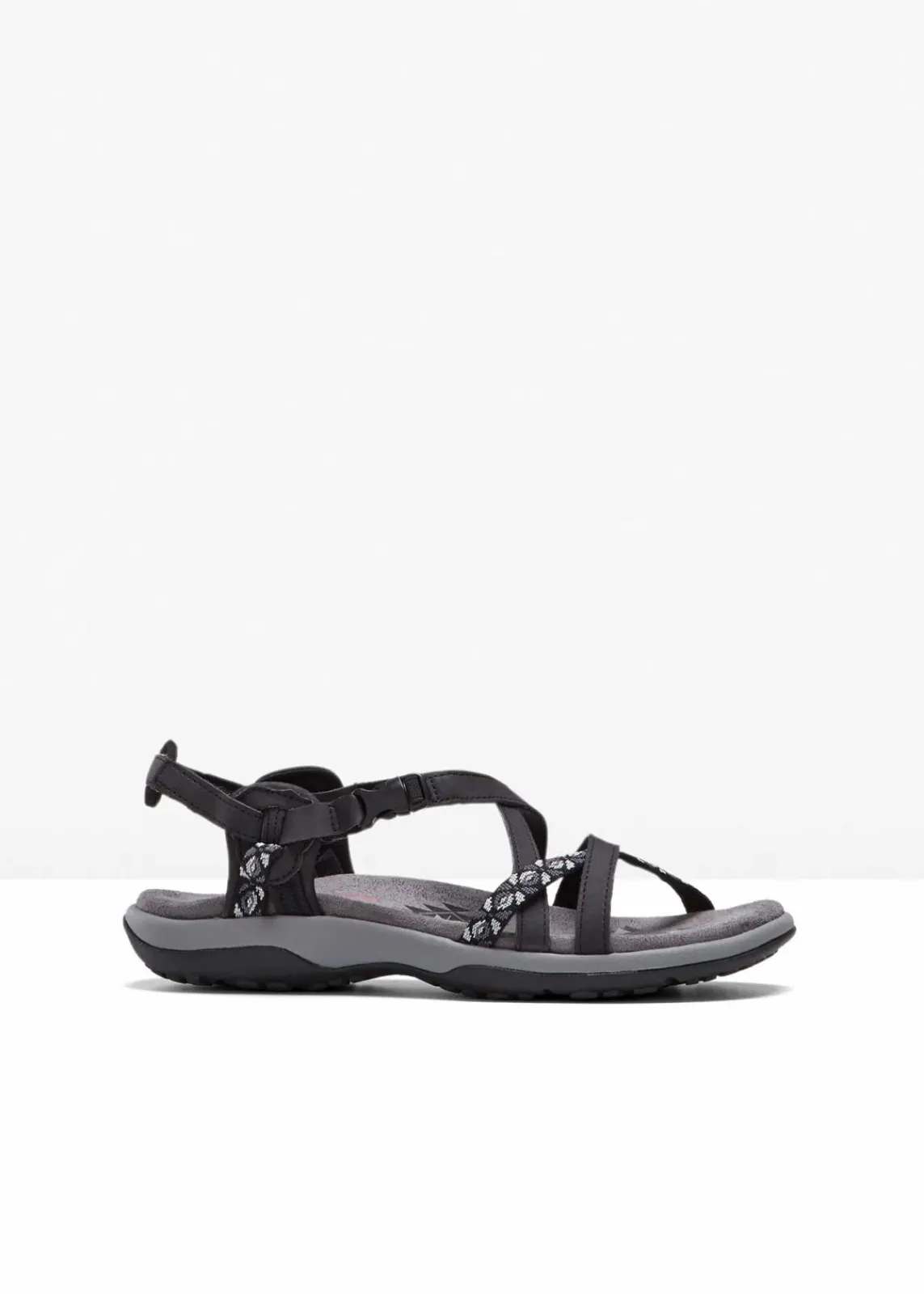 Skechers High Heels|Sommerschuhe|Trekkingsandalen schwarz