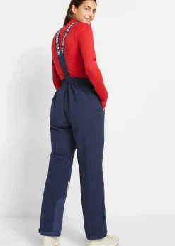 Ski Funktions-Thermohose mit abnehmbaren Trägern, wasserdicht|bonprix Discount